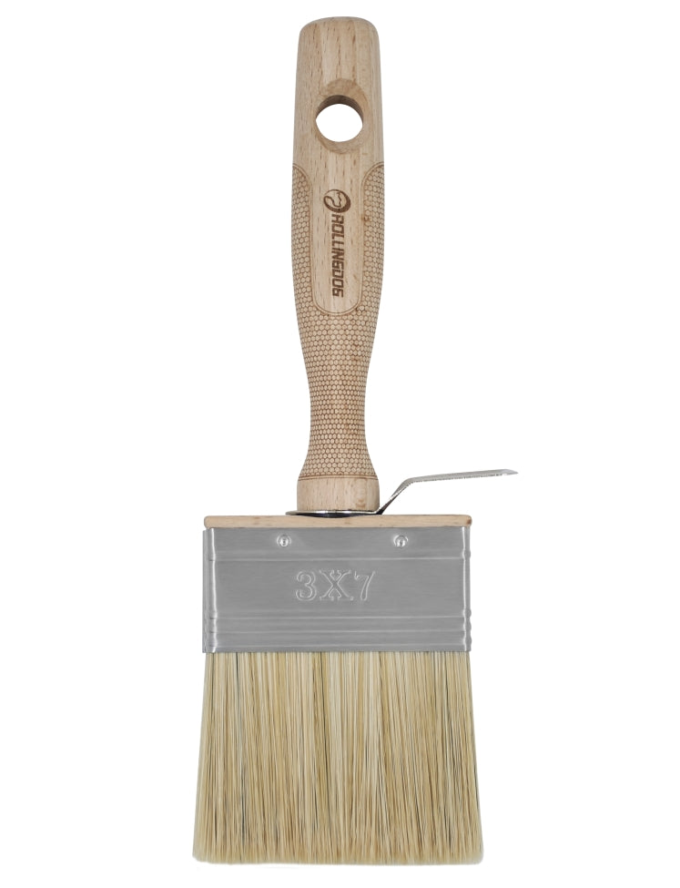 10321 Close-up of Bristlex™ bristles on compact stain brush