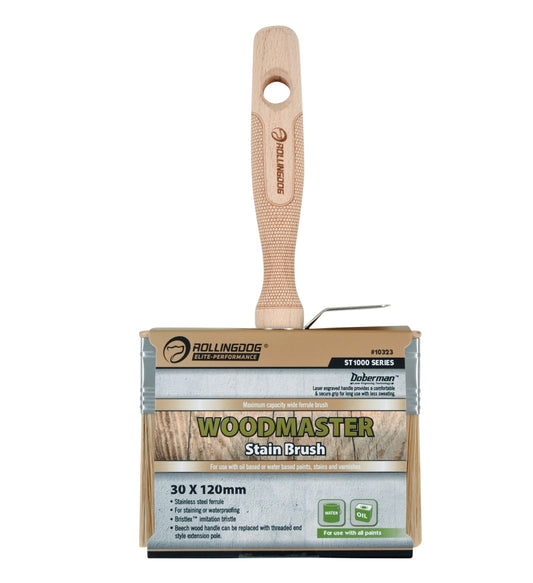 DOBERMAN™ 4.7" Woodmaster Stain Brush - ST1000