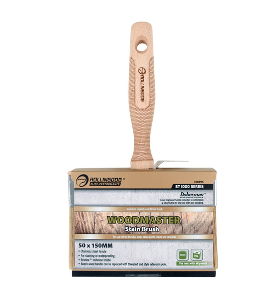 6" DOBERMAN™ Woodmaster Stain Brush - ST1000