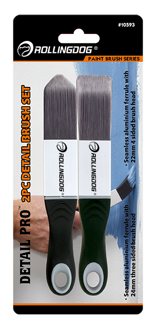 DETAIL PRO™ 2PC Detail Brush Set