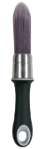 10594-DETAIL PRO™ round detail brush with pointed head, stainless steel ferrule, and ergonomic rubber handle