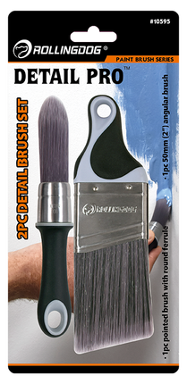 Juego de 2 pinceles para detalles DETAIL PRO™