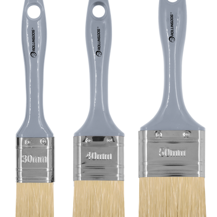 3 pc brush set. 30,40,50mm
