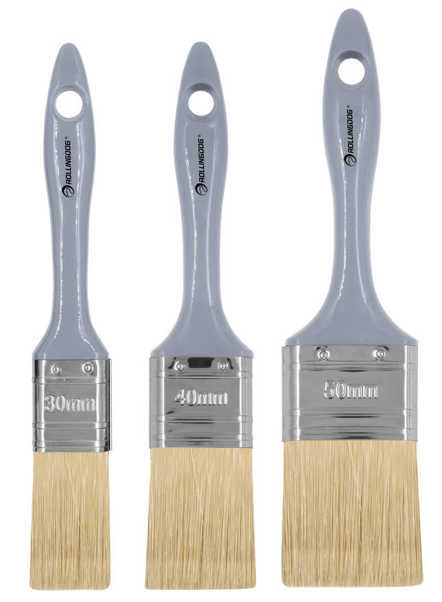 3 pc brush set. 30,40,50mm