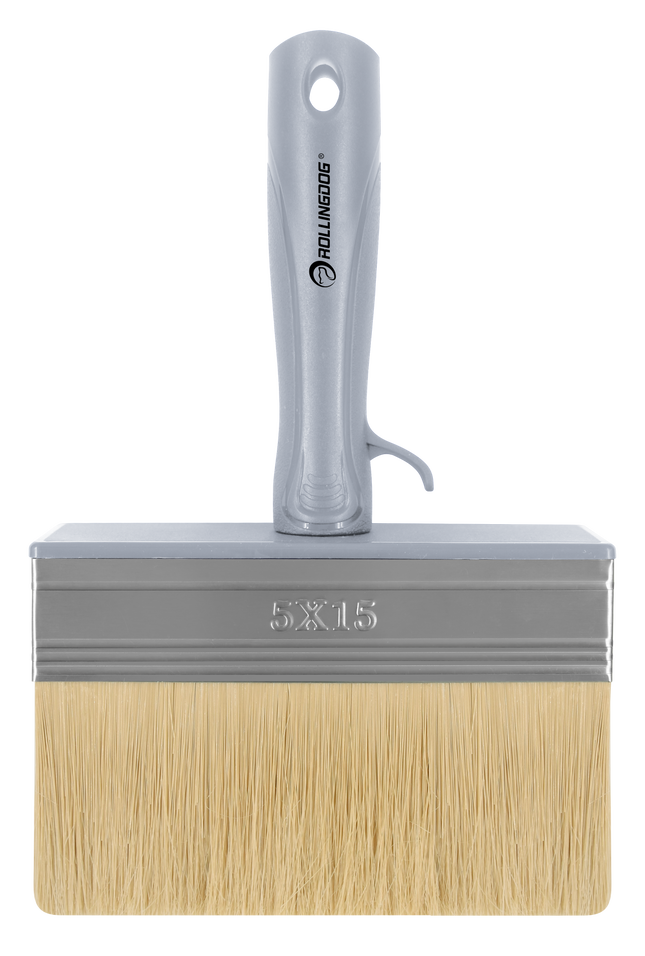 Wall Brush – Hollow Filament Brush for Stain, Sealer & Pole Use (Multiple Sizes)