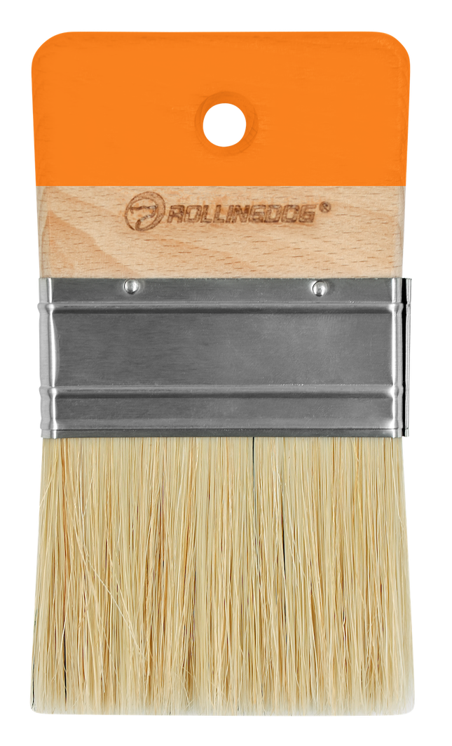 ROLLING DESIGN Short Handle Paint Brush – Compact Control (Multiple Sizes)