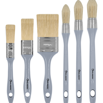 rollingdog 6pc artist brush set