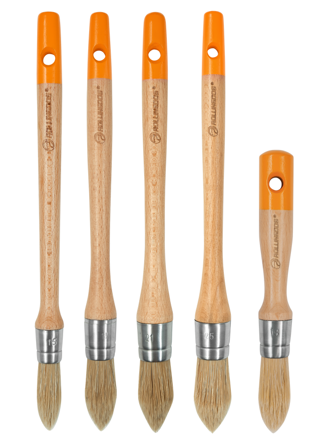 5pc Chalk Brushes Rollingdog