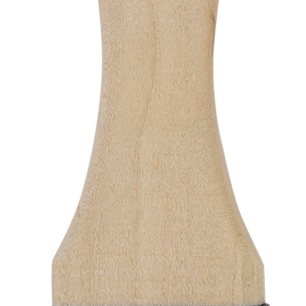 Mixed Bristle Flat Paint Brush – Matte Stainless Steel Ferrule (Multiple Options)