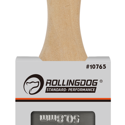 Mixed Bristle Flat Paint Brush – Matte Stainless Steel Ferrule (Multiple Options)