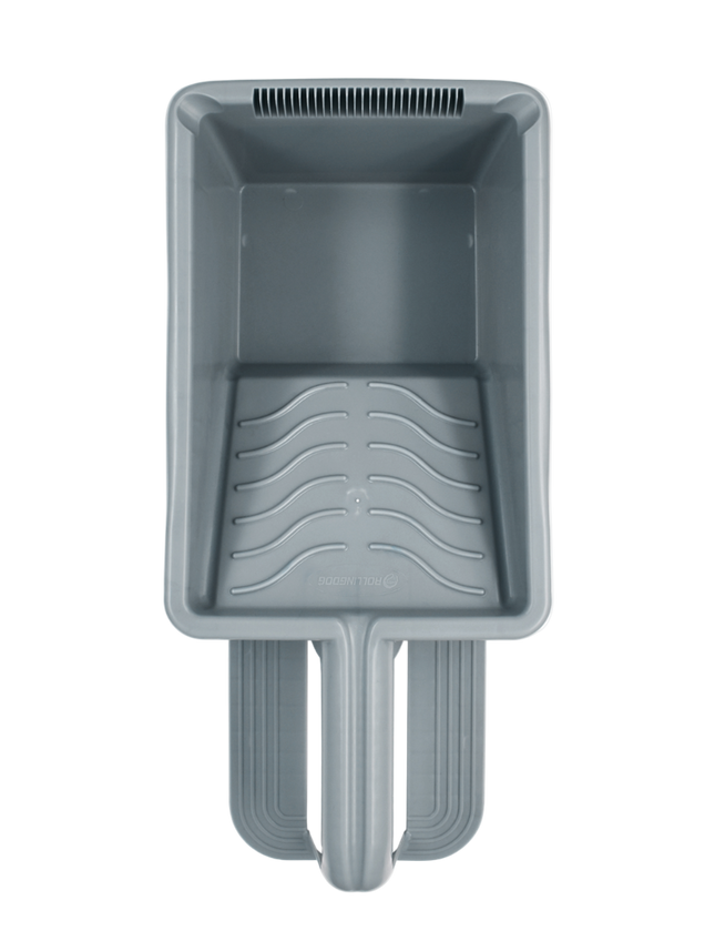 
paint scoop, small paint tray, mini roller paint tray, brush paint tray, paint tray with grid, trim painting tools
