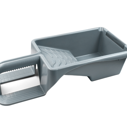 
20100-paint scoop, small paint tray, mini roller paint tray, brush paint tray, paint tray with grid, trim painting tools
