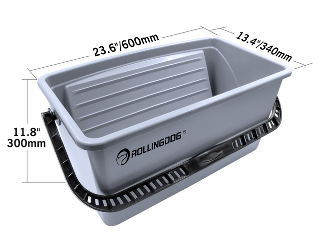 20101-18 inch Molossus Jumbo Paint Bucket with deep paint reservoir