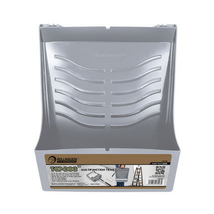 RollingDog paint tray, ladder paint tray, deep well paint tray, professional painting tools, large paint tray, painting accessories