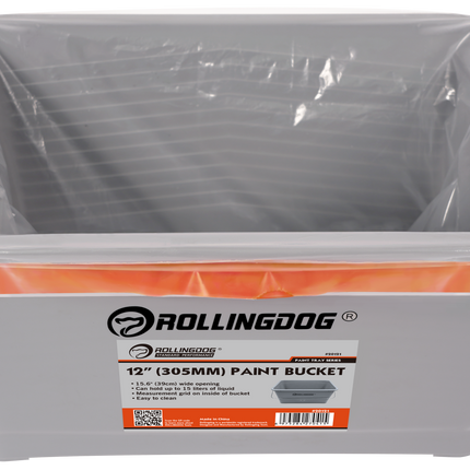 12" Paint Bucket Disposable Liners (5-Pack) – Heavy-Duty for Fast Cleanup