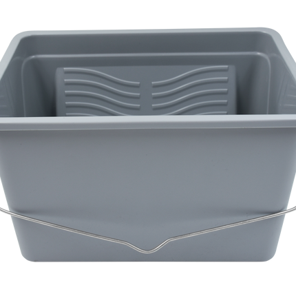 10" Paint Bucket – Durable Bucket with Textured Loading Grid & Folding Handle