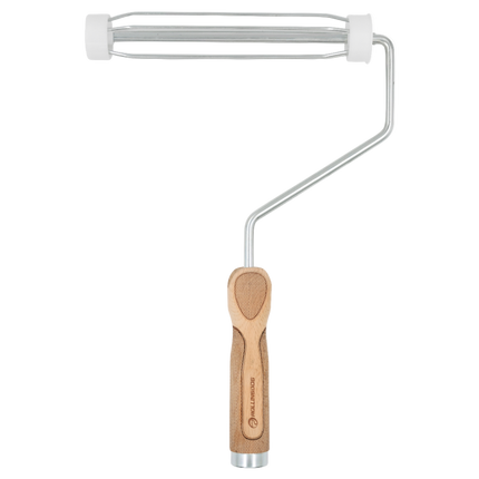 30046-9 inch heavy duty paint roller frame with wooden handle