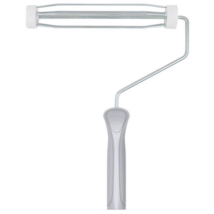 30112 9"  9 Inch paint roller frame with easy grip handle and zinc-plated cage