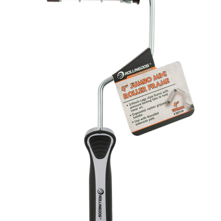 30114-4-inch jumbo mini roller frame with ergonomic grip