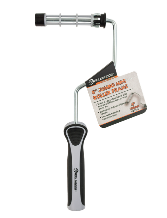 30114-4-inch jumbo mini roller frame with ergonomic grip