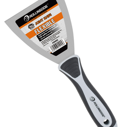 50005-4 inch flexible joint knife with carbon steel blade and ergonomic rubber grip