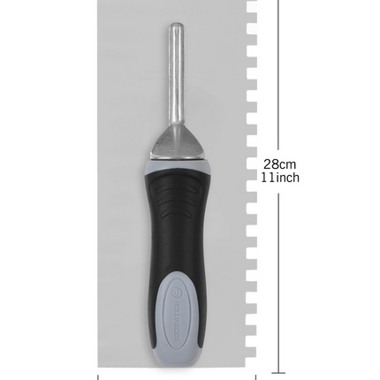 50102-11 inch tiling trowel, square notch trowel, tile adhesive spreader, flooring trowel, stainless steel trowel