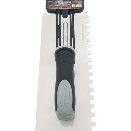 5/16 tile adhesive spreader, flooring trowel, stainless steel trowel, notched tile trowel