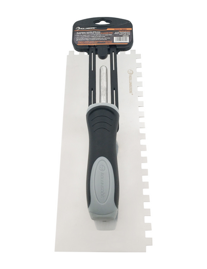 5/16 tile adhesive spreader, flooring trowel, stainless steel trowel, notched tile trowel