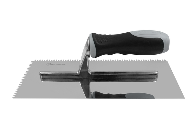 Close-up of 0.8mm stainless steel blade with 4mm and 5mm V teeth