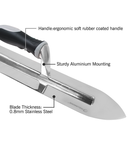 50148-pointed trowel, stainless steel trowel, drywall trowel, plaster trowel, finishing trowel