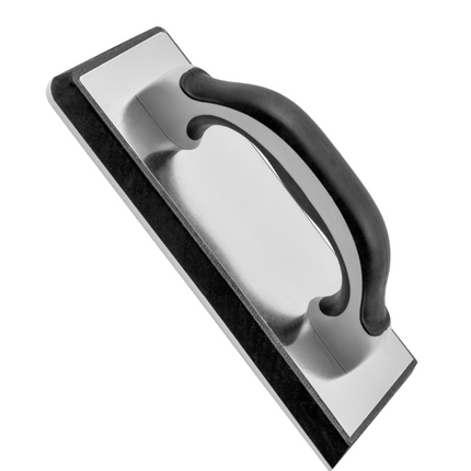 50291-Grout Float with foam base, rubber bottom, and ergonomic soft grip handle