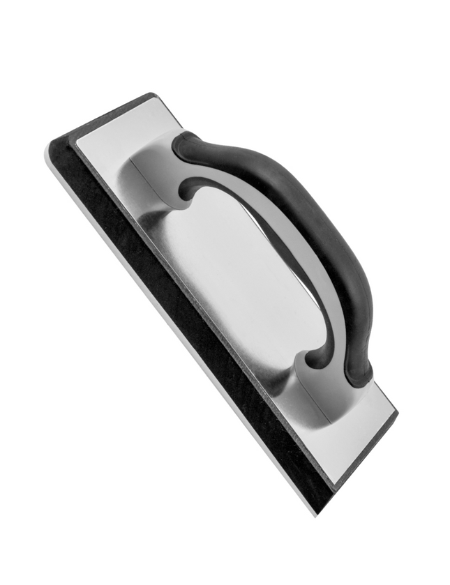 50291-Grout Float with foam base, rubber bottom, and ergonomic soft grip handle