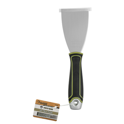 50381 2.5" Greyhound Series ultra-flex putty knife with stainless steel blade and hammer cap