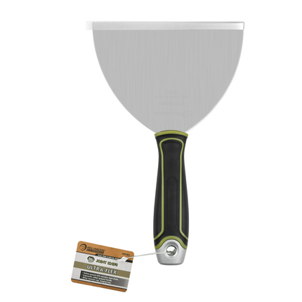 6 inch ultra-flex joint knife with stainless steel blade and ergonomic rubber handle