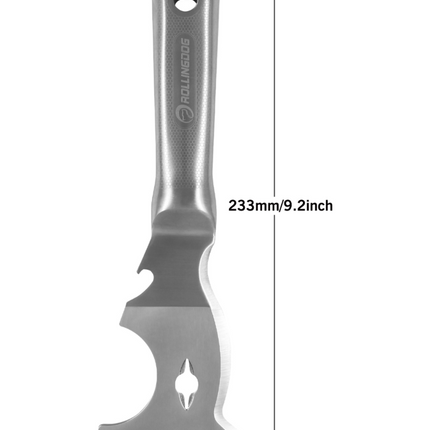 50478-dimensions of 10 in 1 Painter’s Tool with ergonomic engraved handle