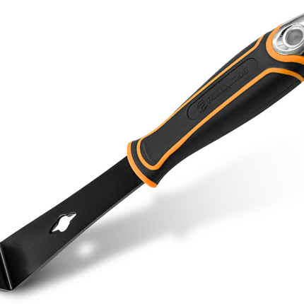 RollingDog 5 inch pry bar, stainless pry bar, nail pulling tool, trim removal bar, chiseled head pry bar, demolition hand tool, contractor pry bar