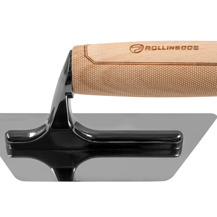 DOBERMAN series Venetian trowel with beveled edges and aluminum frame