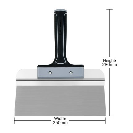 50501-10" Flexible Taping Knife with Stainless Steel Blade and Rubber Grip