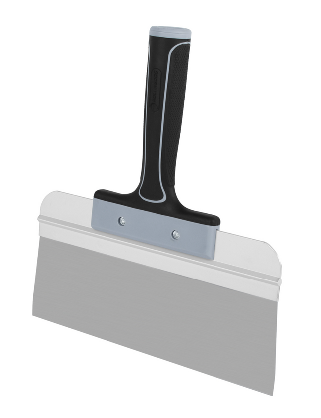 50501-Close-up angled view of stainless steel blade and aluminum clip