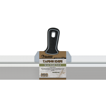 Taping Knife - Semi-Rigid 420 Stainless Steel  – Professional Skimming & Joint Knife (Multiple Sizes)