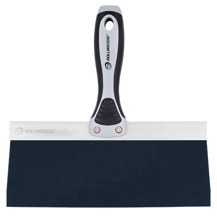 50509 8-inch taping knife with ergonomic rubber grip handle