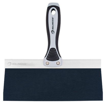 50509 8-inch taping knife with ergonomic rubber grip handle
