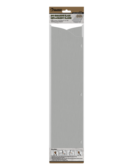 stainless steel skimming blade edge for smooth drywall finishing