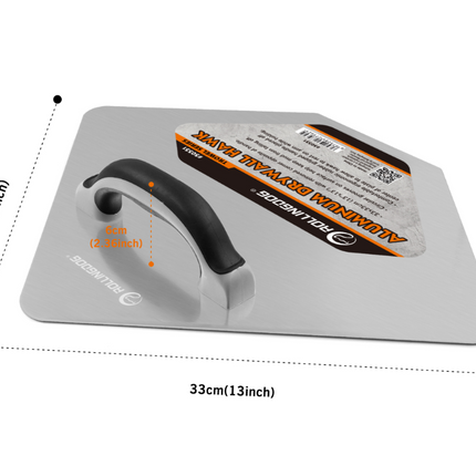50551-aluminum drywall hawk, plaster hawk, drywall finishing tools, drywall mud hawk, ergonomic hawk, lightweight drywall tools