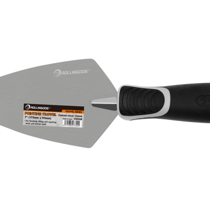 7 inch pointing trowel to repair mortar joints in brickwork