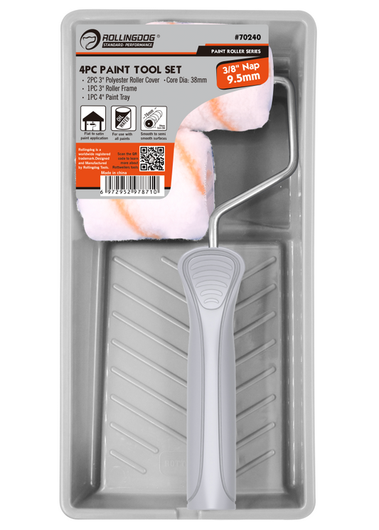 4PC 4" Paint Tool Set