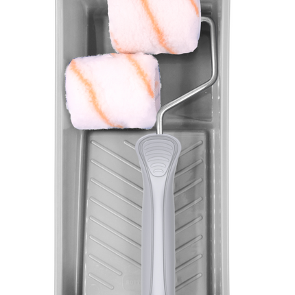 Compact 4 inch paint tool set for small painting projects