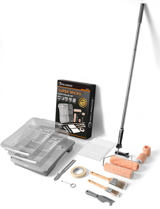 SUPER-MICRO™ 18PC Paint Roller Set