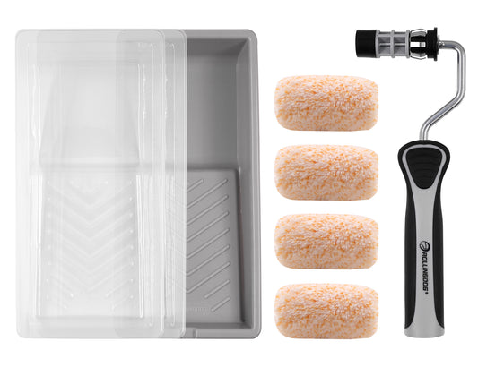 SUPER-MICRO™ 8PC 2"(50mm) Jumbo Mini Paint Roller Set