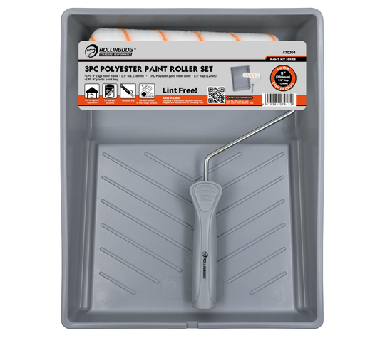 3PC Polyester Paint Roller Set